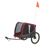 Trixie Hondenfietskat Grijs / Rood 76/136X66X74 Cm