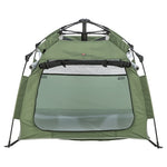 Trixie Hondentent Pop-Up Olijfgroen / Beige 100X100X80 Cm