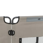 Trixie Campinghek Opvouwbaar Ren 8 Elementen Grijs / Zwart 59X78 Cm