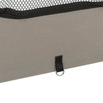 Trixie Campinghek Opvouwbaar Ren 8 Elementen Grijs / Zwart 59X78 Cm