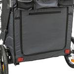 Trixie Fietskar Opvouwbaar Snelvouw Functie Tot 45Kg Grijs Xl 87,5X93/150X97 Cm