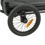 Trixie Fietskar Tot 35 Kg Blauw / Grijs M 81X102/145X102 Cm
