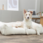 Trixie Vital Hondenmand Jonna Hoekig Ribfluweel Creme 60X50 Cm
