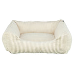 Trixie Vital Hondenmand Jonna Hoekig Ribfluweel Creme 60X50 Cm
