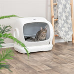 Trixie Zelfreinigende Elektrische Kattenbak Xl Kunststof Wit 63X51X60 Cm
