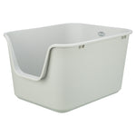 Trixie Kattenbak Pavo Hoge Rand Grijs 44X55X32 Cm