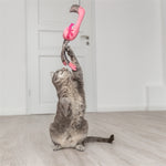 Trixie Kattenhengel Telescopisch Grote Katten Met Flamingo Roze 106 Cm