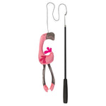 Trixie Kattenhengel Telescopisch Grote Katten Met Flamingo Roze 106 Cm