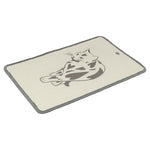 Trixie Krabmat Met Print Taupe 55X35 Cm