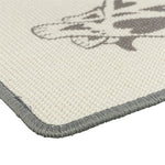 Trixie Krabmat Met Print Taupe 55X35 Cm