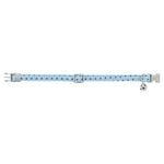 Trixie Kattenhalsband Stippen Motief Blauw 20-30X1 Cm