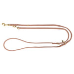 Trixie Hondenriem Pure Verstelbaar Leer Roze S-M 200X1,5 Cm