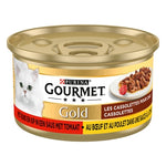 Gourmet Gold Cassolettes Duet Van Vlees In Saus Met Tomaten 24X85 Gr