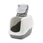 Savic Kattenbak Nestor Grijs / Wit 56X39X38,5 Cm