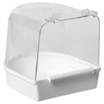 Merkloos Vogelbad Groot Model Wit 13X13X12 Cm