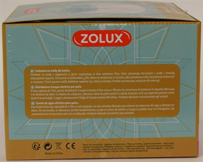 Zolux Drinkfontein Wit / Blauw