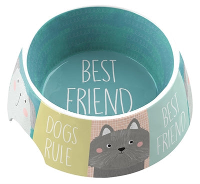 Tarhong Voerbak Best Friends Forever Melamine Multi