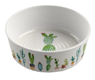 Tarhong Voerbak Hond Cactus Print 1 Melamine