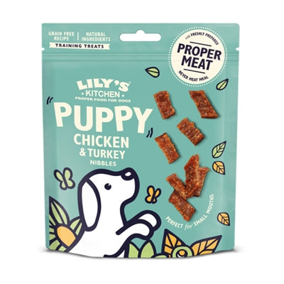 Lily's Kitchen Chicken / Turkey Nibbles Voor Puppies