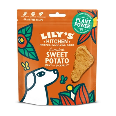 Lily's Kitchen Dog Adult Succulent Sweet Potato / Jackfruit Jerky